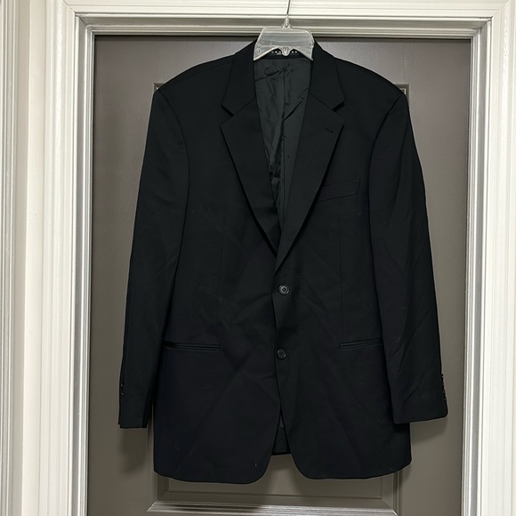 Hugo Boss Other - Hugo Boss Galilei Sigma black virgin wool blazer 42R